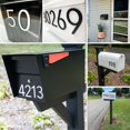 Discovered Designs - Individual 3D Acrylic Mailbox Number – Self Stick ...