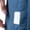 Blue, variant on Men's Tear Away Pants Casual Side Snap Open Sweatpants Loose Fit Post Surgery Pants with Pockets