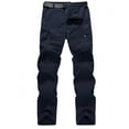 thumbnail image 4 of Leodye Pantalon Cargo Homme multi-Poches Léger Extensible Résistant à l'Eau Randonnée Camping Pêche Tactique Travail Bleu 10(TTG), 4 of 6