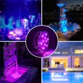 thumbnail image 4 of MasteelfCA 3 Lights and 3 Remote Controllers Waterproof RGB Colorful LED Electronic Aquarium Light Vase Base Light Fish Tank Lights Submersible LED Lamp Dive Light (White), 4 of 7