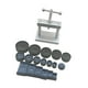 thumbnail image 4 of Juego de herramientas de prensa para cerrar cajas de relojes con matrices de ajuste, prensa para cerrar biseles a presión y tapa, herramienta de, 4 of 8