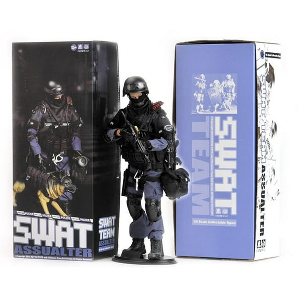 1/6 SWAT Solider Attacker 12'' Action Figure w/ Accs Kids