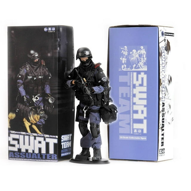 1/6 Scale SWAT Solider Team Attacker Action Figure with Accessories