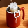 thumbnail image 7 of MERILER Multifunctional Insulated Coffee Mug with Lid, Spoon, and Handle - Double-Layer Stainless Steel for Office, Travel, and Home Use, 7 of 7
