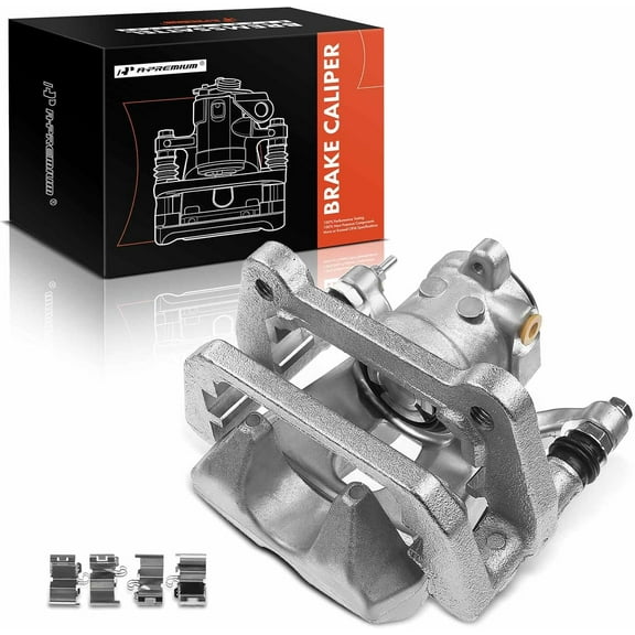 A-Premium Disc Brake Caliper Assembly with Bracket Compatible with Select Chrysler and Jeep Models - 200 2015-2017, Cherokee 2014-2020 - Rear Left Driver Side