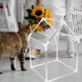 thumbnail image 4 of Luxshiny Outdoor Small Dog Shelter Frame Plastic Kennel Lightweight Puppy Crate, 4 of 8