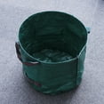 thumbnail image 3 of KAKOWELY leaf bag 120L Large Capacity Garden Bag Reusable Leaf Sack Trash Can Foldable Garden Garbage Waste Collection Container Storage Bag (Green)29.92"X17.72"X0.04", 3 of 5