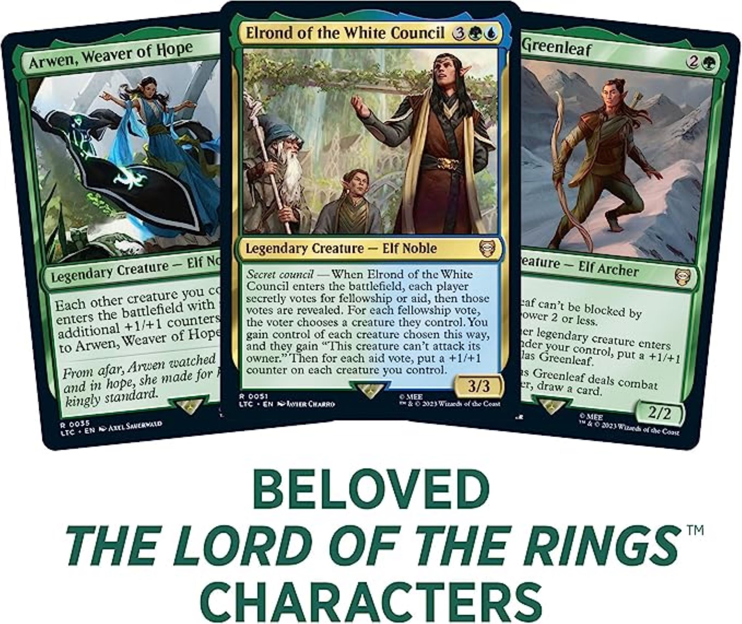 Magic: The Gathering Lord of the Rings Tales of Middle Earth Elven Council Commander Deck