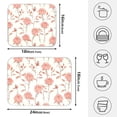 thumbnail image 2 of Ryvnso Beautiful Roses Flowers-i3 Dish Drying Mat for Kitchen Countertop 16x18 Small Dish Pad Drainer Rack Dish Sink Mats, 2 of 7