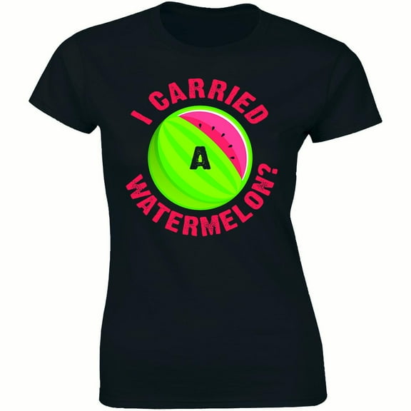 I Carried A Watermelon Funny Darty Dancing Vintage Retro Women's T-Shirt