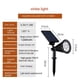 thumbnail image 5 of Decoración Lámpara de pared solar para exteriores Césped Focos para césped impermeables y a prueba de humedad Se pueden utilizar para luces de calle de parques Luces de paisaje, 5 of 5