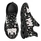 thumbnail image 1 of Zapatos planos con estampado divertido de dientes de dentista para mujer, zapatillas azules con cordones, calzado transpirable de verano para adolescentes, 1 of 6