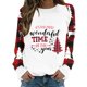 thumbnail image 1 of Gibobby Divertidas Sudaderas Navidad para mujer de manga larga con cuello Rojoondo Impreso Gibobby Womens Hoodies Navidad Holiday Fit Pullover Blusa (Blanco, S), 1 of 4