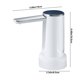 thumbnail image 3 of Ganfancp Generalización Botella de Agua Dispensador Carga Usb Botella de Agua Bomba Dispensador de Agua Portátil Bomba para Camping Ofertas Del Día 1X Extractor Eléctrico, 3 of 7