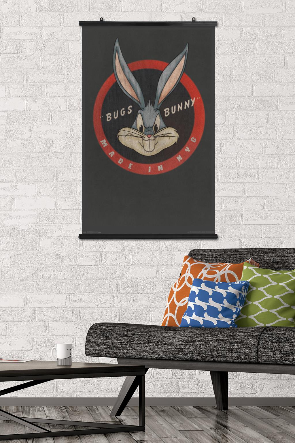 Looney Tunes - Bugs Bunny - NYC Wall Poster, 22.375" x 34"