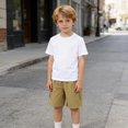 thumbnail image 6 of ATOGUTA Boy Workout Shorts Size 4T-15 Kids Athletic Basketball Shorts Casual Elastic Waist Summer Clothes with Pockets Khaki, 6 of 7