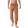 thumbnail image 3 of Pantalones BEDJIMI Medieval Viking Pirate Cosplay Marrón para hombre, 3 of 7