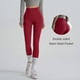 thumbnail image 4 of Sweatpants Women Casual Sporty Outdoor Spring/Summer Daily Yoga Leggings with In Pockets for Mobile Phone Storage, 4 of 5