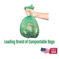 thumbnail image 4 of Bolsa compostable BioBag de 2.6 galones, 100 unidades, 100% certificada, 4 of 8