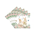 thumbnail image 5 of 20pcs Easter Theme Disposable Party Tableware Set - Spring Flower Bunny Design Plates & Utensils For Holiday Gatherings, Durable Party Supplies, Perfect Easter & Year of The Horse Celebration, C, 5 of 5