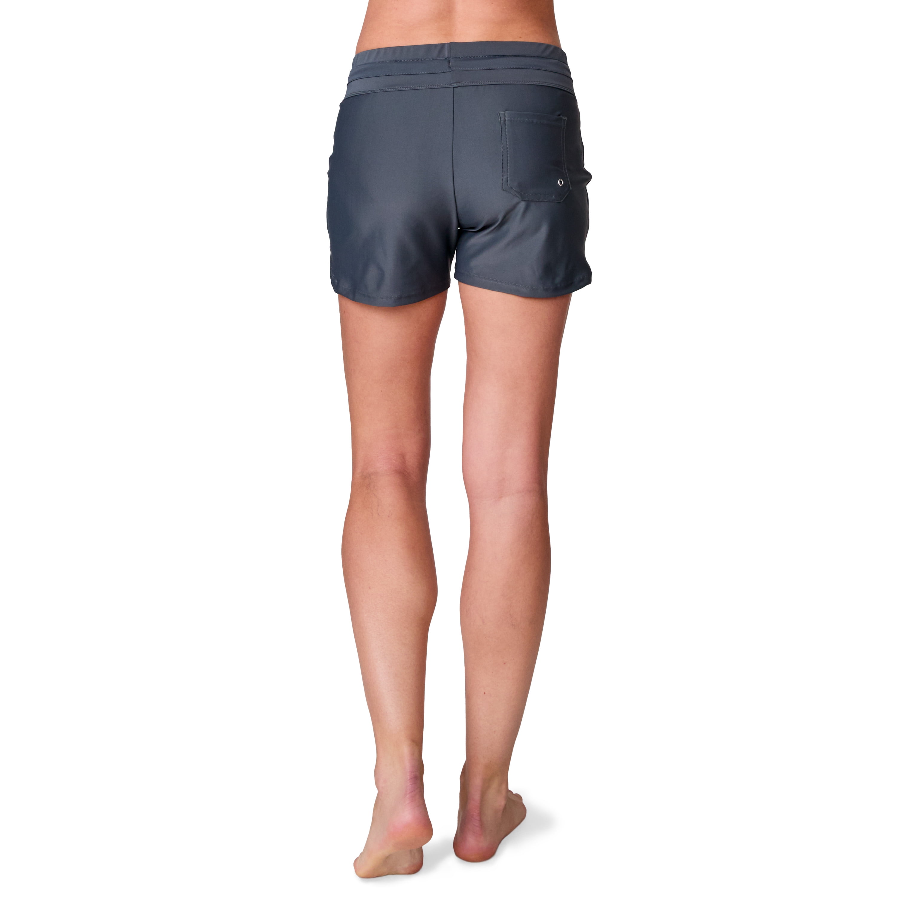 Free Country Women's Drawstring Swim Short Shadow S