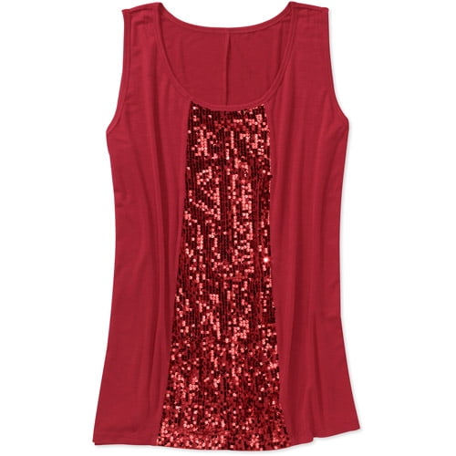 plus size sequin front jeans