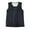 Black, variant on Men'S Tank Tops Solid Color Under Padded And Thickened Warmth Within The Shoulders Bottoming Vest T-shirts Sportwear,Gray,M