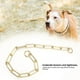 thumbnail image 5 of Cadena para perros cuerda de tracción para mascotas cadena de Metal fuerte para perros de tamaño mediano y grande ANGGREK Otros, 5 of 8