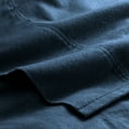 thumbnail image 3 of Bare Home 100% Cotton Flannel Deep Pocket 4-Piece Sheet Set with 2 Bonus Pillowcases (Full XL, Dark Blue), 3 of 6