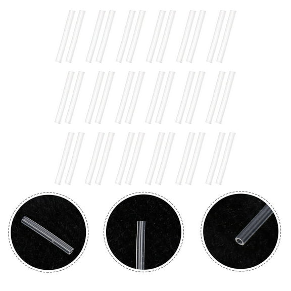 BESTOYARD Premium Silicone Earring Sleeves Easy to Install for Ear 50Pairs