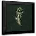 thumbnail image 1 of Seay, Anne 15x16 Black Modern Framed Museum Art Print Titled - Golden Feather I, 1 of 5
