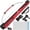 Red, variant on 58 Inch 55 LBS Folding Archery Bow, Metal Alloy Left & Right Hand Universal Bow Set with 12 Pcs 30" Carbon Arrows, for Outdoor Shooting Competition & Hunting
