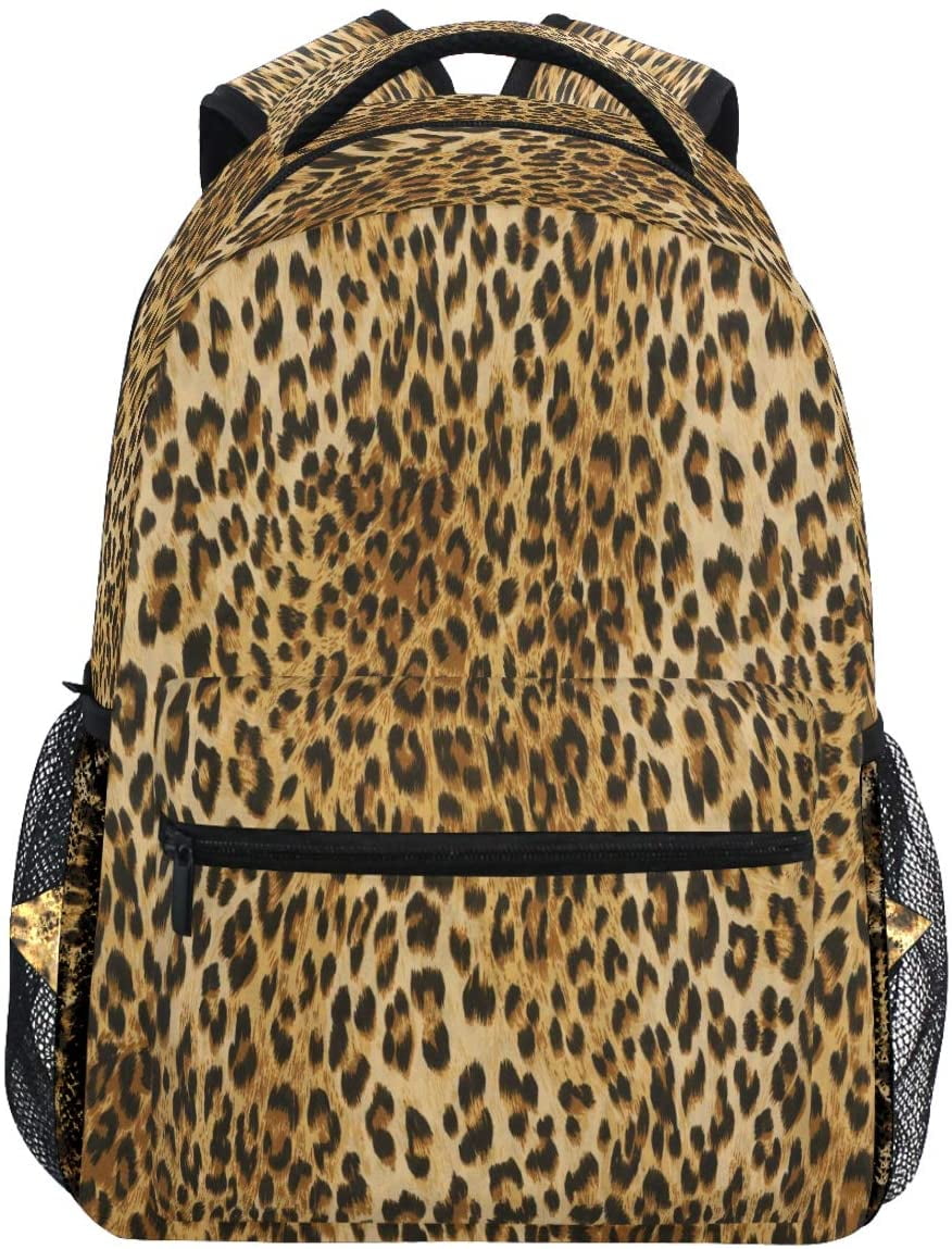 Tiger Leopard Laptop Backpacks For Adults WomenS College School Book Bag Travel Hiking Camping Daypack For School Outdoor Work