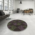 thumbnail image 3 of Ahgly Company Indoor Rectangle Patterned Mid Gray Novelty Area Rugs, 8' x 10', 3 of 6