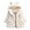 White, variant on XBASW Toddler Girls Winter Fleece Coat Kids Ear Hooded Jacket Baby Warm Thicken Outwear for Girls 1-8T