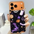 thumbnail image 3 of Case For Apple iPhone Air / 17 Pro / 17 Pro Max Series Case, Slim Thin Transparent Flexible Clear TPU Shockproof Phone Case For iPhone 17 Series, Halloween Ghost Pumpkins (5), 3 of 6