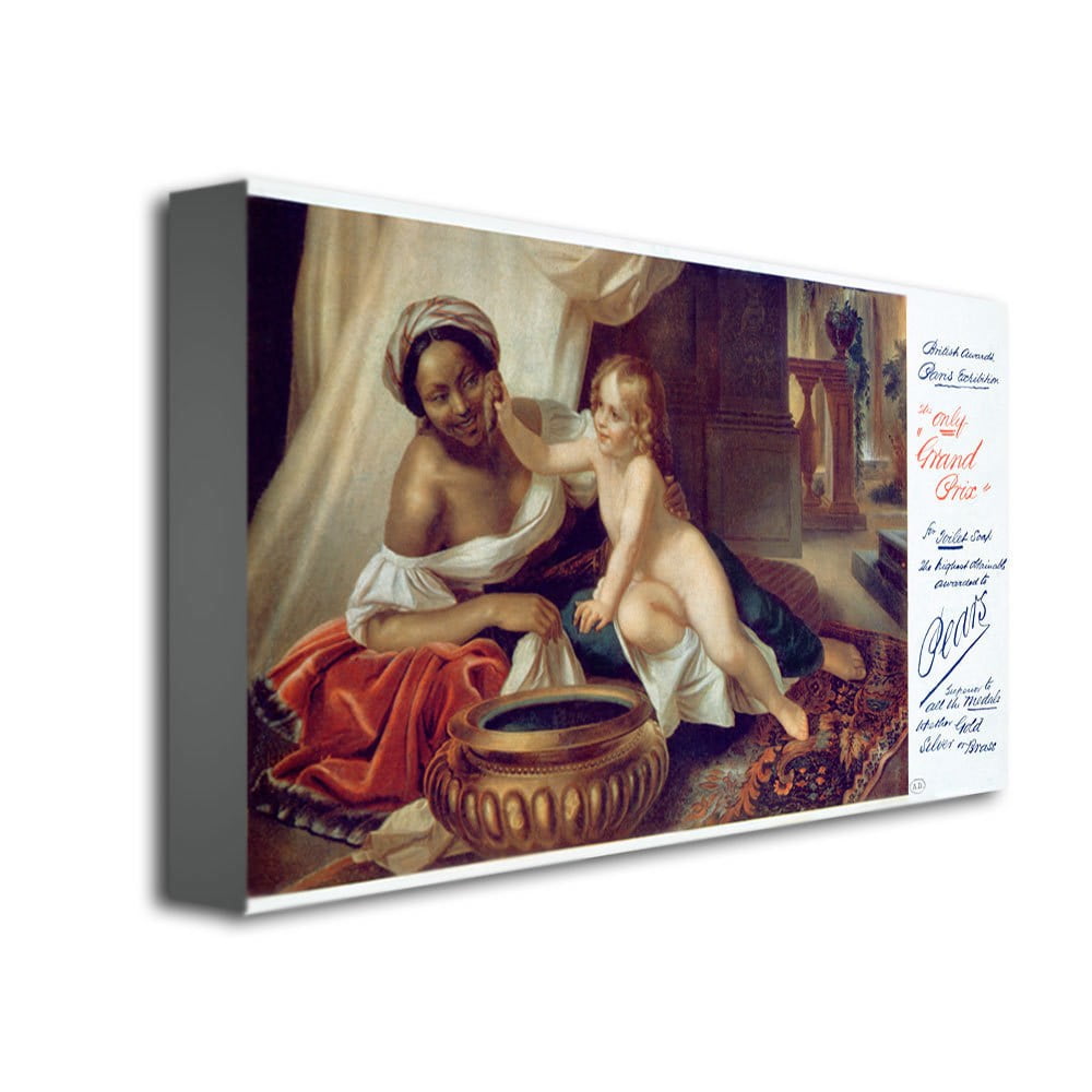 Trademark Art "Pears Soap, 1898" Canvas Wall Art