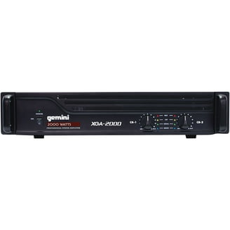GEMINI 600W STEREO BRIDGEABLE 3U AMP - Walmart.com