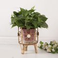 thumbnail image 5 of BQBQERT Flower Pots Stand Rattan Weaving Pots For Plant Flower Risers Stand Rattan Shelf, 5 of 19