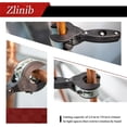 thumbnail image 4 of Tingzi Ratcheting Tubing Cutter Tool, 2 in 1 Close Quarters Tube Compact Cutter, High Precision Pipe Cutter Set for Copper, PVC and Metal Pipes, Adjustable Blade for Tight Spaces, 4 of 7