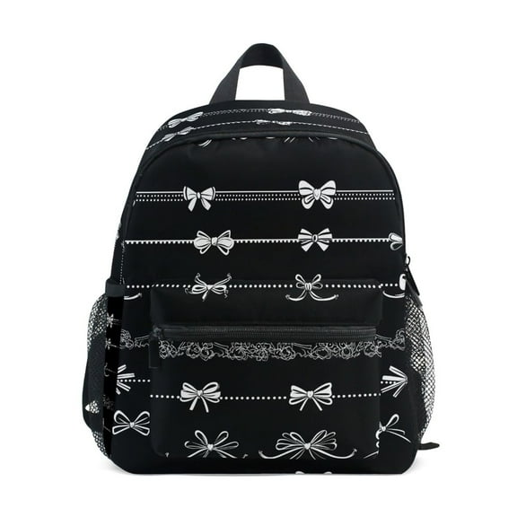 ALAZA Romantic Bows School Backpack Small Bookbag Mini Bags