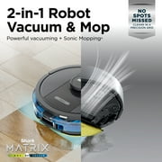Shark IQ 2 in 1 Robot Vacuum & Mop, Pet Friendly, Carpets & Hard Floors, Self Empty, Precision Home Mapping, Smart Mapping, Wi-Fi Connected, RV2402WS