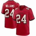 thumbnail image 1 of Tampa Bay Buccaneers Maillot de Collection Brodé Exquis pour Hommes Cadillac Williams Rouge, 1 of 2