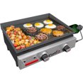 CharBroil 2Burner Tabletop Portable Gas Griddle