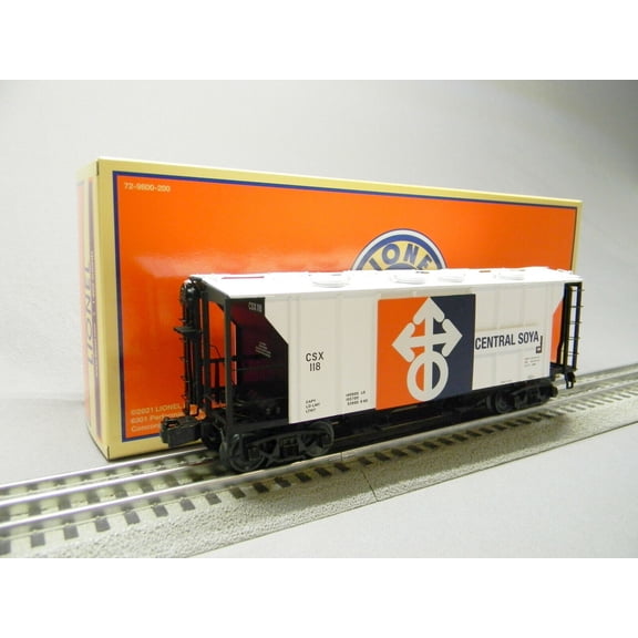 Lionel Central SOYA CSX PS-2 Hopper #118 O Gauge 2126190
