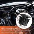 thumbnail image 5 of For 12v 20a Winch In Winch Out Onoffon Rocker Switch 7 Pin Led Blue, 5 of 5