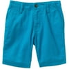 Faded Glory Boys School Uniform Flat Front Solid Shorts (Little Boys & Big Boys)