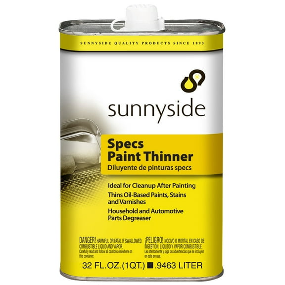60-Pack of 1 qt Sunnyside 70432 Sunnyside Specs Paint Thinner