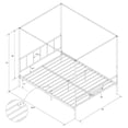 thumbnail image 3 of Novogratz Marion Canopy Bed, 3 of 8