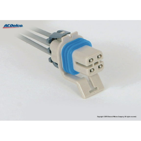 ACDelco GM Original Equipment PT1069 4-Way Female Gray Multi-Purpose Pigtail